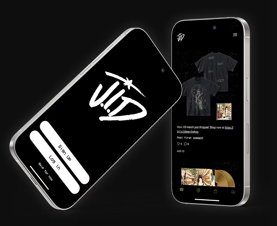 JID recently launched a mobile app. Why?

“The goal was to own our community.”

I spoke with <a href="/JIDsv/">(J.I.D)</a>’s manager, Zekiel “Zeke” Nicholson (<a href="/ZekeST80s/">Ice Bear</a>), about superserving fans, their plans for the app, defining success, and lessons for other artists thinking about their own app 🧵