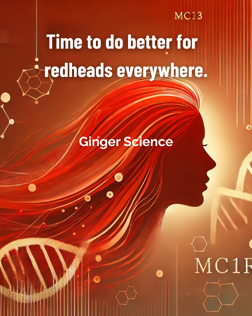 How many redheads, tubes of chili cream, and poky sticks do you need to prove a scientific hypothesis?
If you're 2005 academia: 20 women, 1 hot mess, and no follow-up.
If you're us? A global, ginger-powered research engine. 

It’s time to stop poking redheads in labs and start