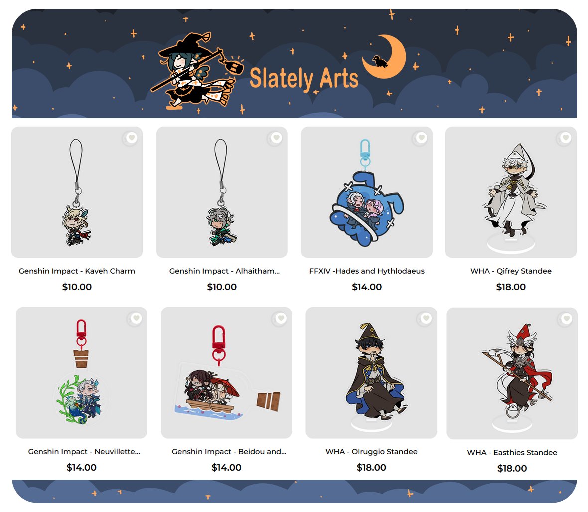 GarbageKnight's tweet image. I've created a storefront on @ACGGoods !! I've only thrown on a few items so far, but i hope to add more soon. 

🛒acggoods.com/store/slately-…