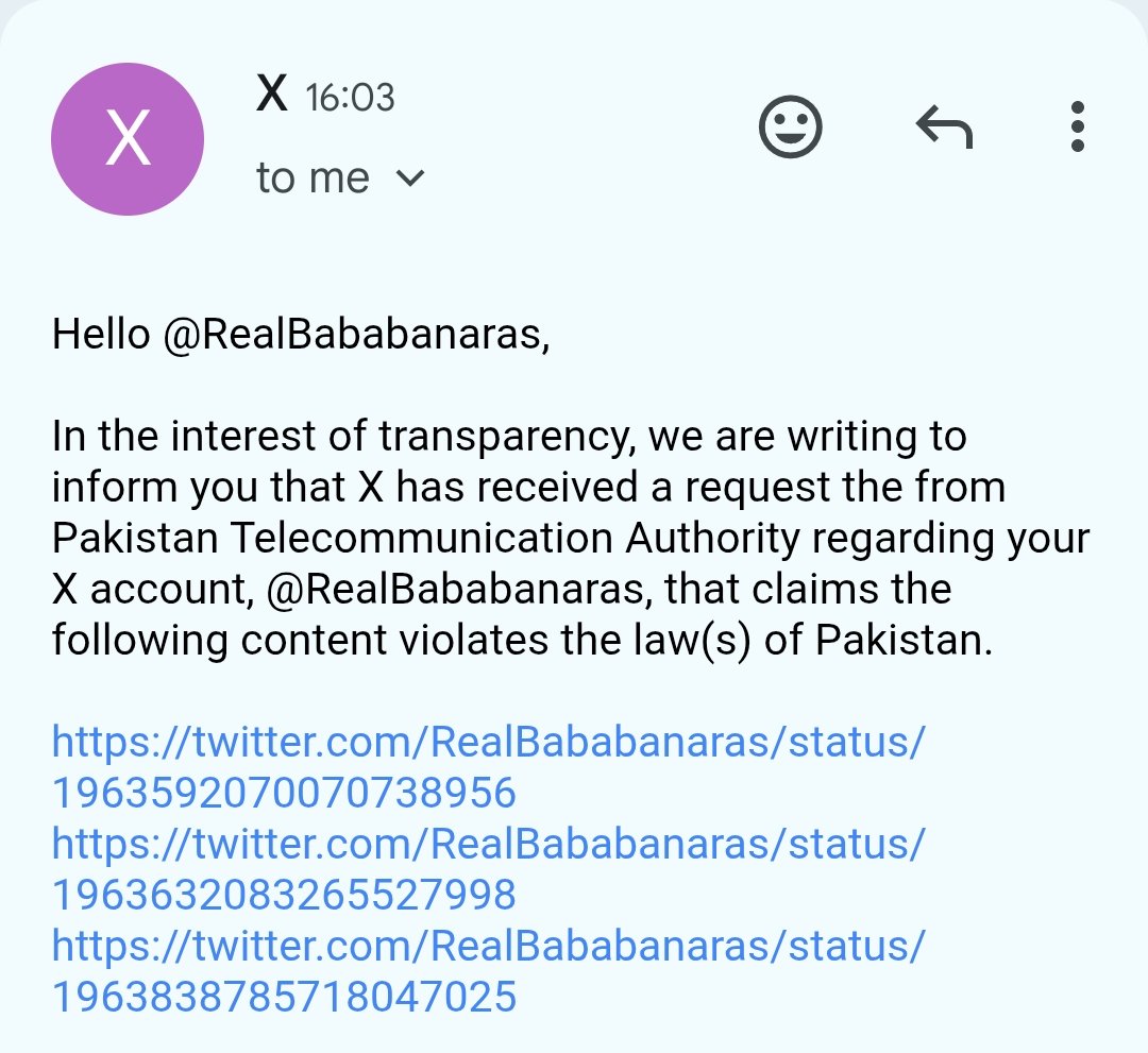 65 notices in one month from Pakistan 

Dear Patriots 
The enemy wants to take down my account. I have received 1 more notices 65 in one month from Pakistan for exposing the reality of Pakistan Army Generals.
Please, Like/share/ follow to defeat the unholy intention of the enemy.