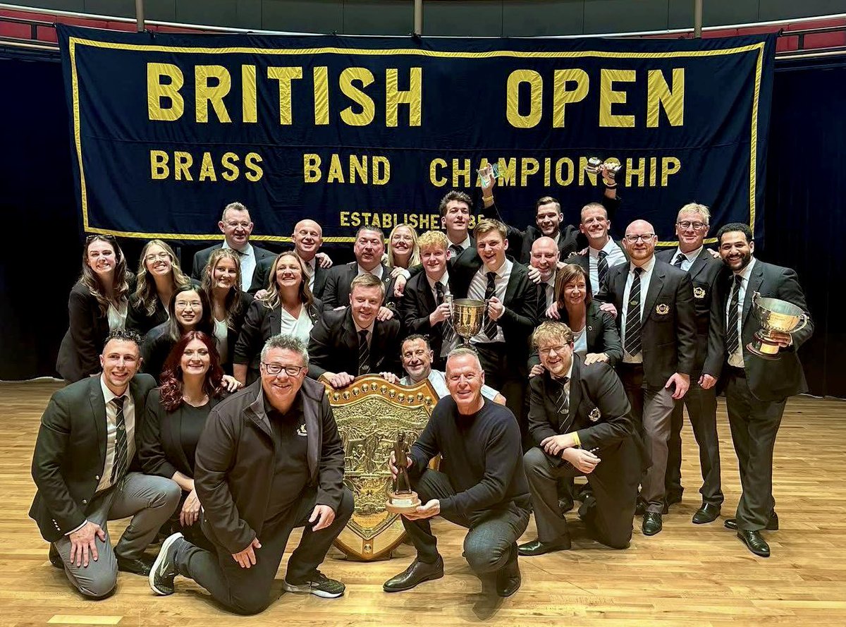 Association of Brass Band Adjudicators (@aobbaofficial) on Twitter photo Congratulations to all the bands who took part in the 2025 British Open Brass Band Championship on Saturday. ๐ด๓ ง๓ ข๓ ฅ๓ ฎ๓ ง๓ ฟ๐ด๓ ง๓ ข๓ ณ๓ ฃ๓ ด๓ ฟ๐ด๓ ง๓ ข๓ ท๓ ฌ๓ ณ๓ ฟ๐จ๐ญ
Adjudicators Anne Crookston and David Hirst where joined by the arranger of the test-piece, Stephen Roberts to crown Brighouse and Rastrick Band champions.๐ก๏ธ๐๐ป Congratulations to all the bands who took part in the 2025 British Open Brass Band Championship on Saturday. ๐ด๓ ง๓ ข๓ ฅ๓ ฎ๓ ง๓ ฟ๐ด๓ ง๓ ข๓ ณ๓ ฃ๓ ด๓ ฟ๐ด๓ ง๓ ข๓ ท๓ ฌ๓ ณ๓ ฟ๐จ๐ญ
Adjudicators Anne Crookston and David Hirst where joined by the arranger of the test-piece, Stephen Roberts to crown Brighouse and Rastrick Band champions.๐ก๏ธ๐๐ป