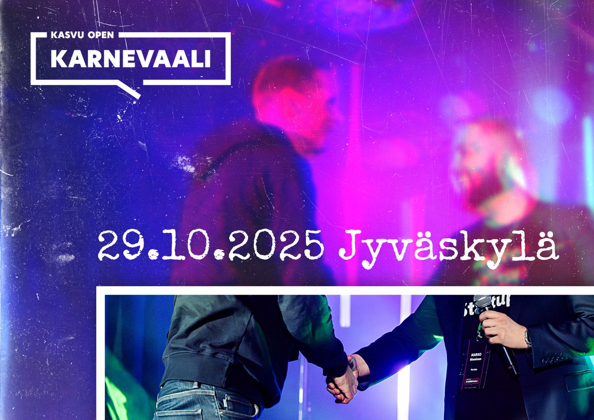 Kasvu Open tweet media