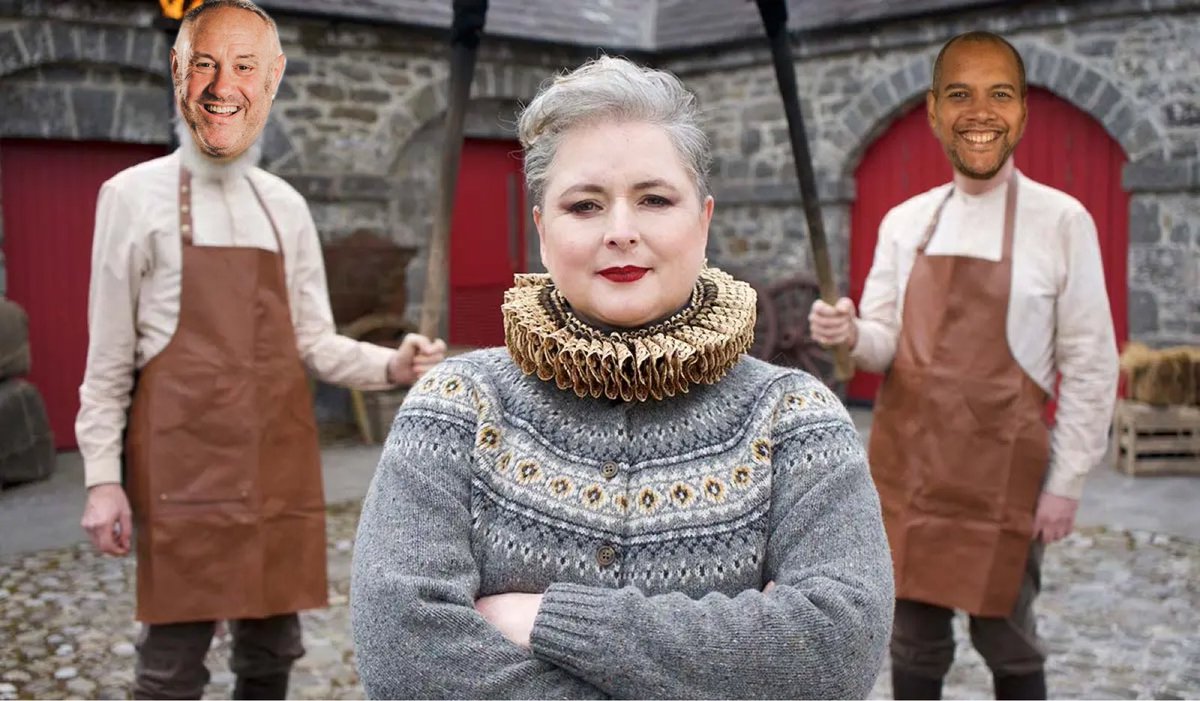 Rather enjoyed seeing Keith Brymer-Jones and Rich Miller support Siobhan on #TraitorsIreland 🥰🫖🏺⚔️🗡️🎭

#TraitorsIRE #PotteryThrowdown