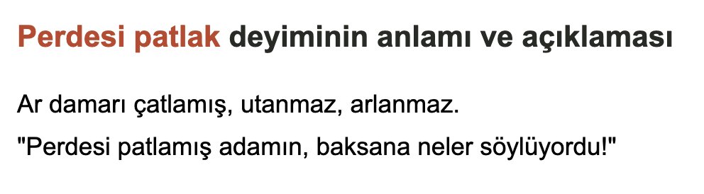 Günün deyimi: Perdesi patlak