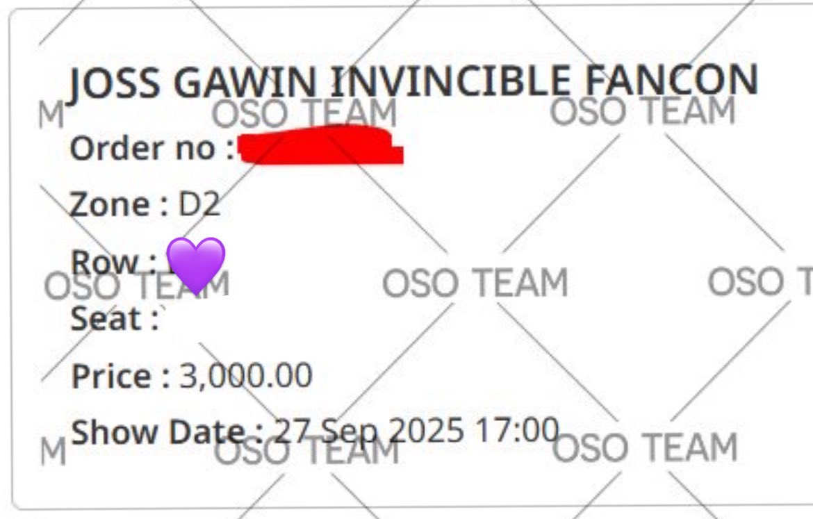 Babymaruka (@babymaruka) on Twitter photo I’m so grateful to receive a ticket for JossGawin Fancon 🥹💖 from <a href="/JG_VNFanzz/">JGVietnamFanzzz</a>
Thank you so much for your amazing support, and I can’t wait to see everyone at the fancon! 🫶
#JossGawin #JossGawinFancon I’m so grateful to receive a ticket for JossGawin Fancon 🥹💖 from <a href="/JG_VNFanzz/">JGVietnamFanzzz</a>
Thank you so much for your amazing support, and I can’t wait to see everyone at the fancon! 🫶
#JossGawin #JossGawinFancon