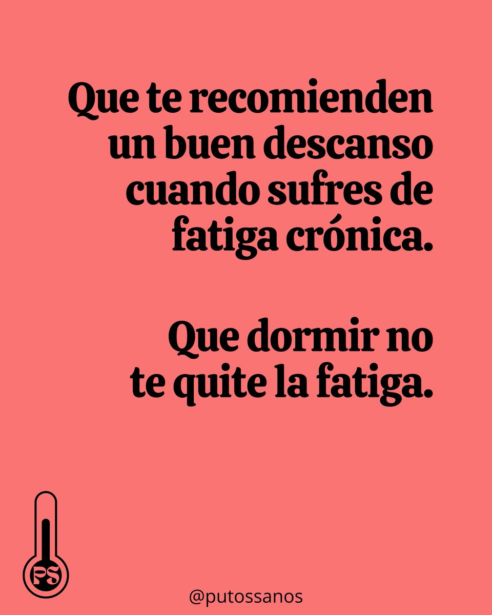 De todas las paradojas de la vida crónica, que son unas cuantas, quizás esta la más llamativa...

#paradojasdeenfermos #putossanos