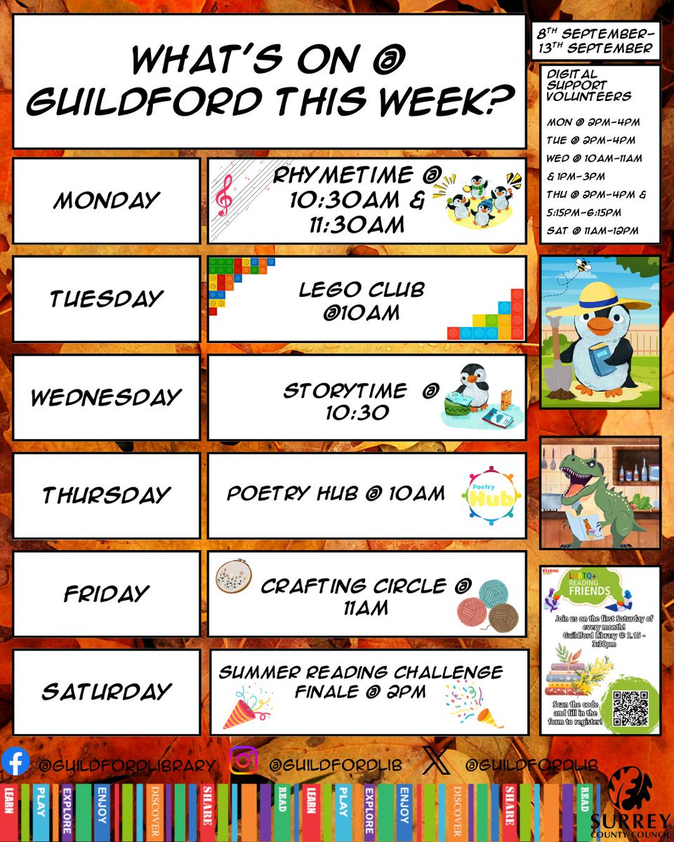 Guildford Library tweet media