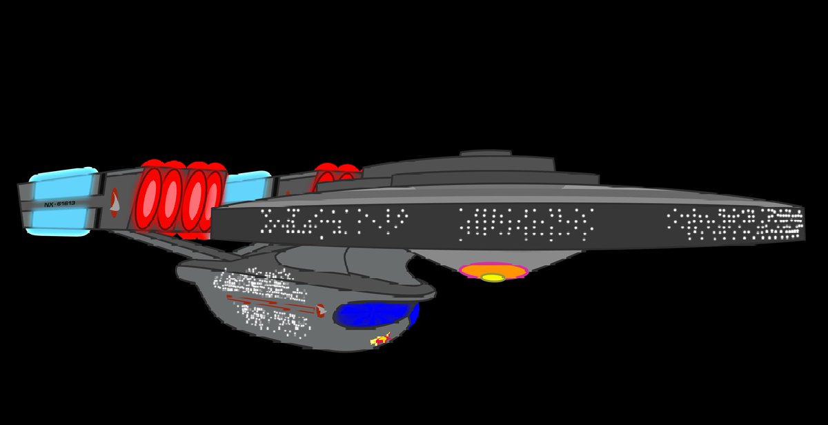 Happy #StarTrekDay, everyone! Here is my starship, the USS Sunset Shimmer NX-61613, a Sunset Shimmer-class starship which was drawn in 4 angles by <a href="/BlastDraws/">Rocbouquet (Commissions Open!)</a>

Thank you
<a href="/RebeccaShoichet/">Rebecca Shoichet</a> , <a href="/isitlunchyet_t/">K.Hadley</a> , <a href="/ishiH3Art/">Ishi Rudell</a> , <a href="/WilliamShatner/">William Shatner</a>,  <a href="/KSheridanVoice/">Kelly Sheridan</a> &amp; everyone else.
#mlpfim