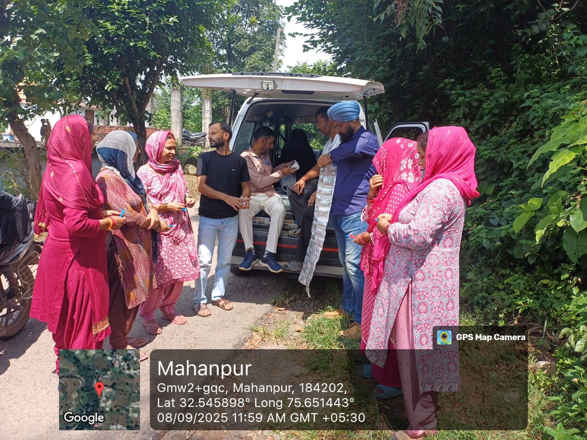 DiprKathua's tweet image. In the remote area of Village Mahanpur, Medical Block Basohli, Kathua, a Medical Camp was organized under the Campaign for Prevention of Water-Borne Diseases, ensuring health services &amp;amp; awareness reach every household. #PublicHealth #AwarenessDrive

@OfficeOfLGJandK @Divcomjammu