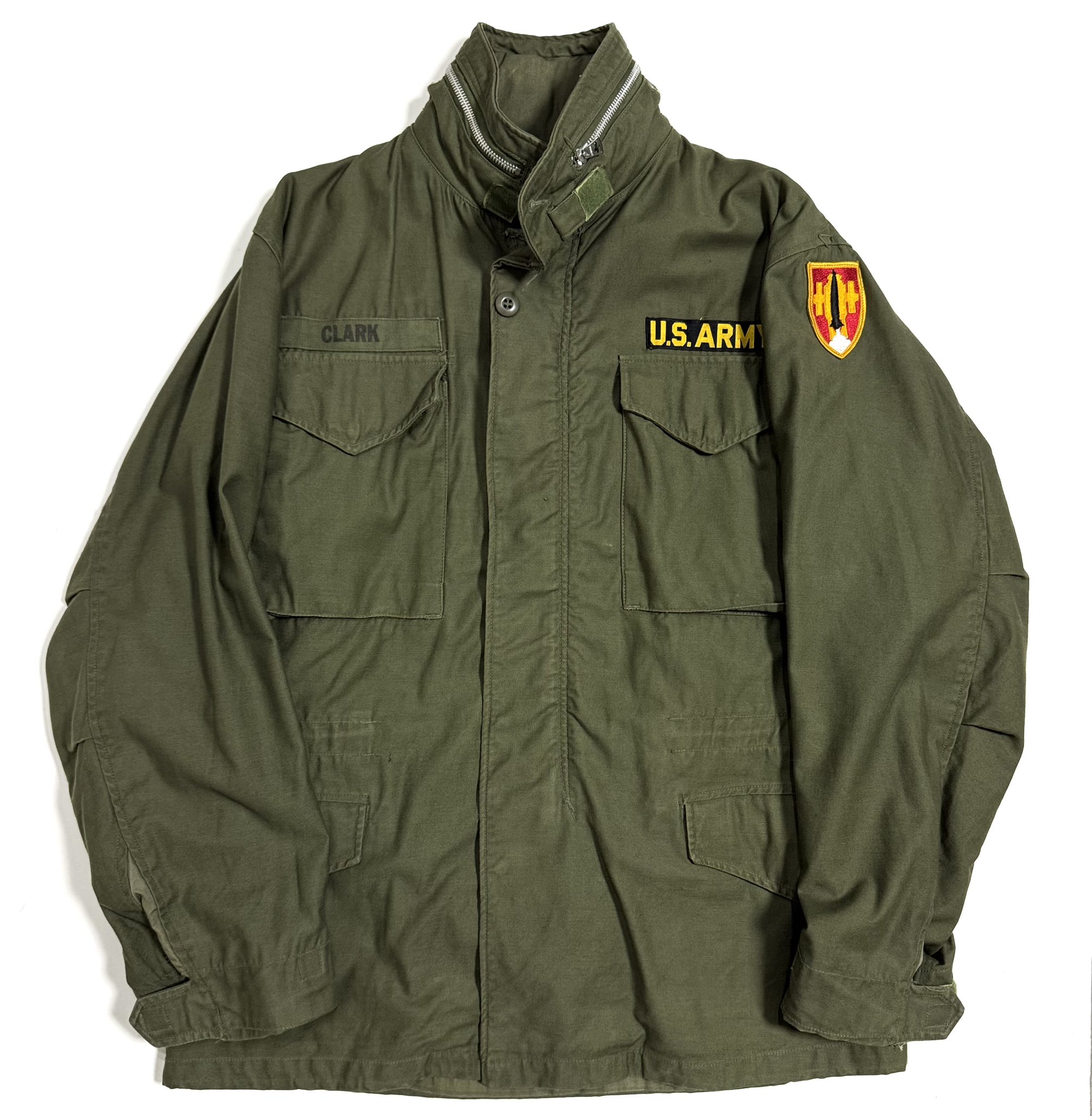 60S US ARMY M-65 ユーティリティジャケット M-XS 60S US ARMY M-65 ユーティリティジャケット M-XS 60's U.S.ARMY