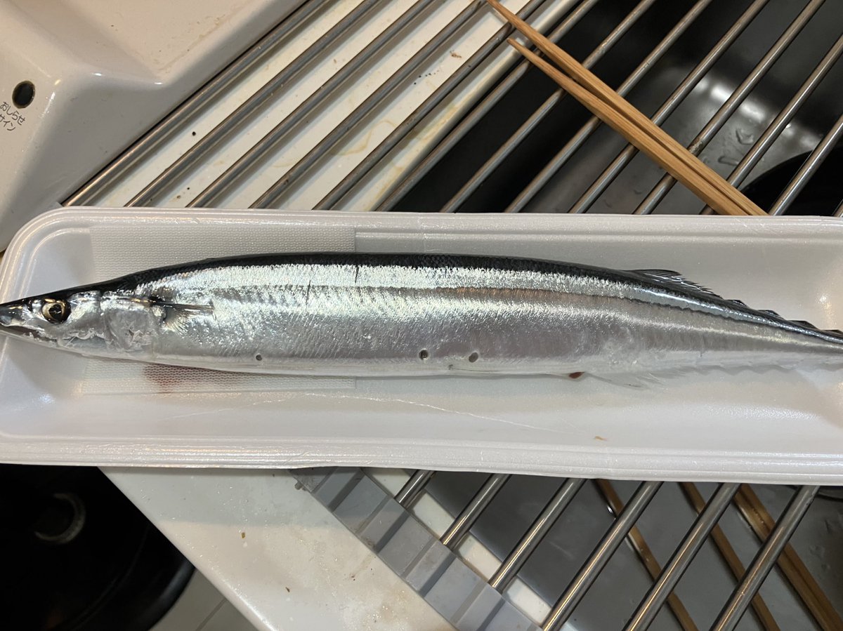 秋刀魚〜  580円だった！ 出たばかりだからかな？ 高かったな