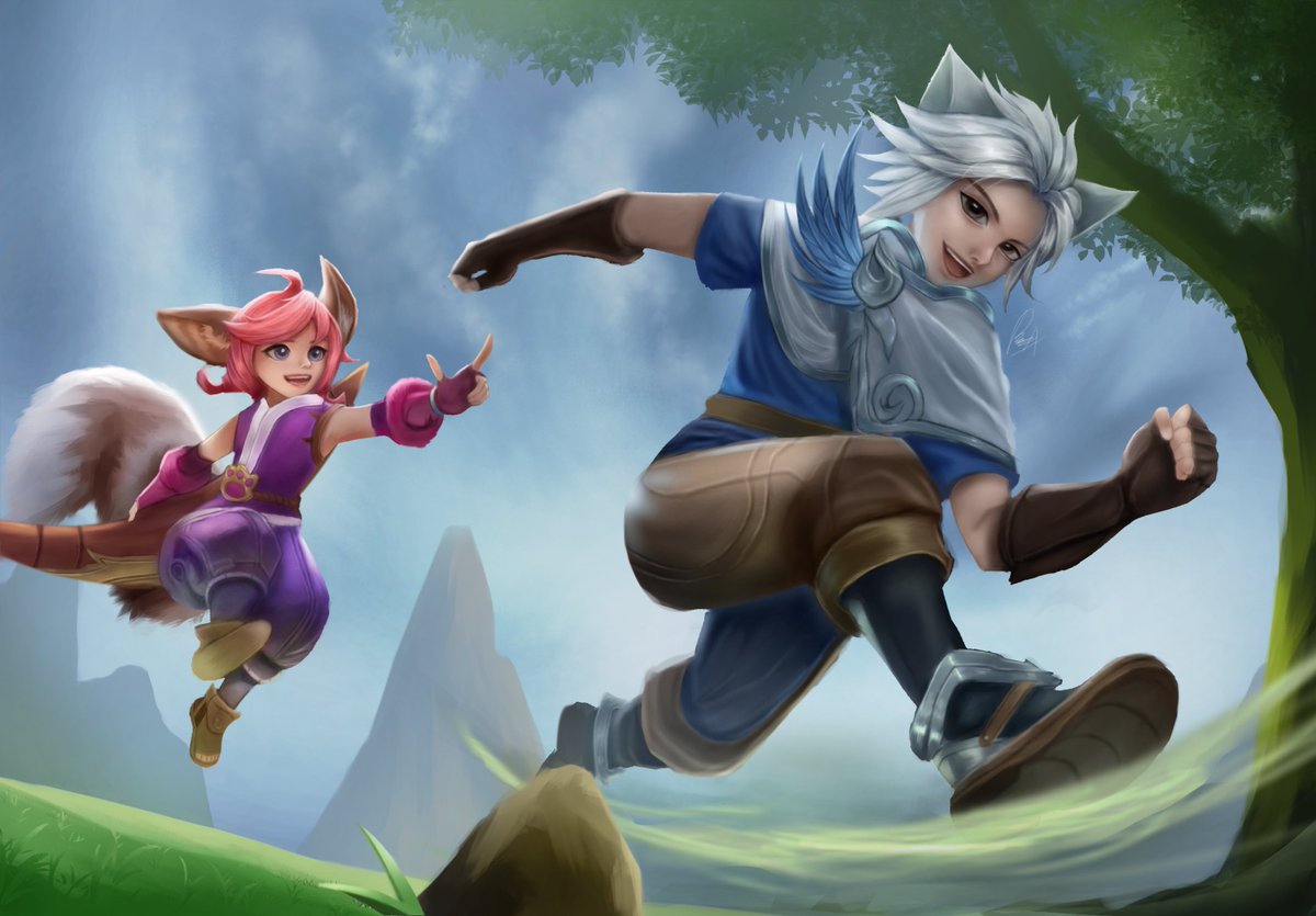 RizkiAd62789930's tweet photo. Harith and Nana fanart, these two characters are very cute and interesting
#mobilelegendsbangbang #mobilelegends #MLBBFanart #MLBB #HarithMLBB #NanaMLBB #fanart #digitalart https://t.co/kpRSA8VZft