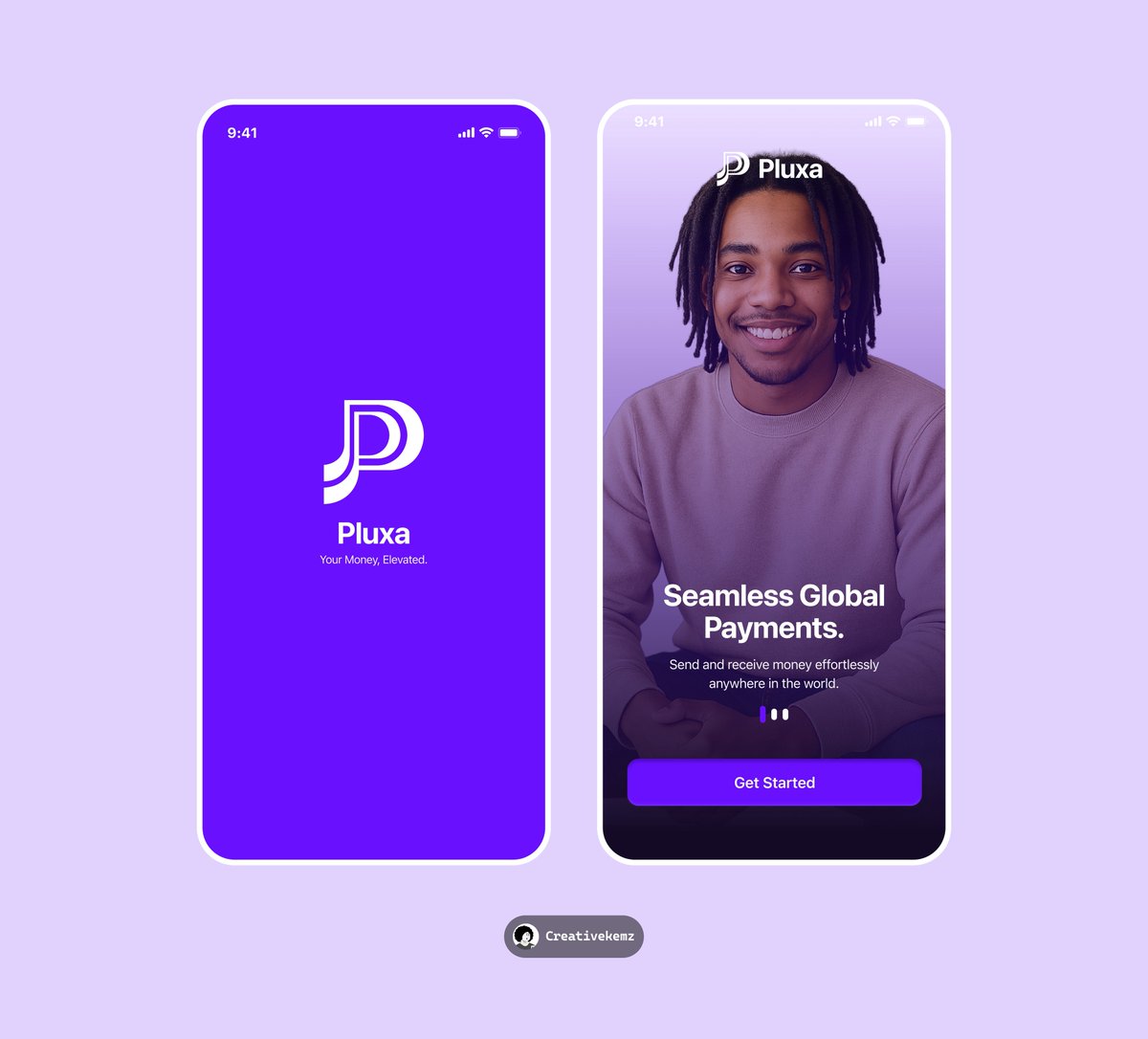 Kemi_Designs's tweet image. First look 👀 Sneak peek of the Pluxa app flow 💜  More coming soon!!
Logo by @graphixbyazeez