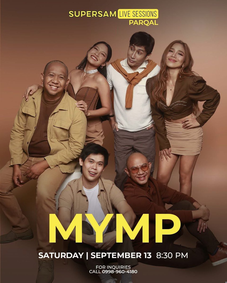 C u this Saturday @ Supersam Parqal mall Parañaque! 💛