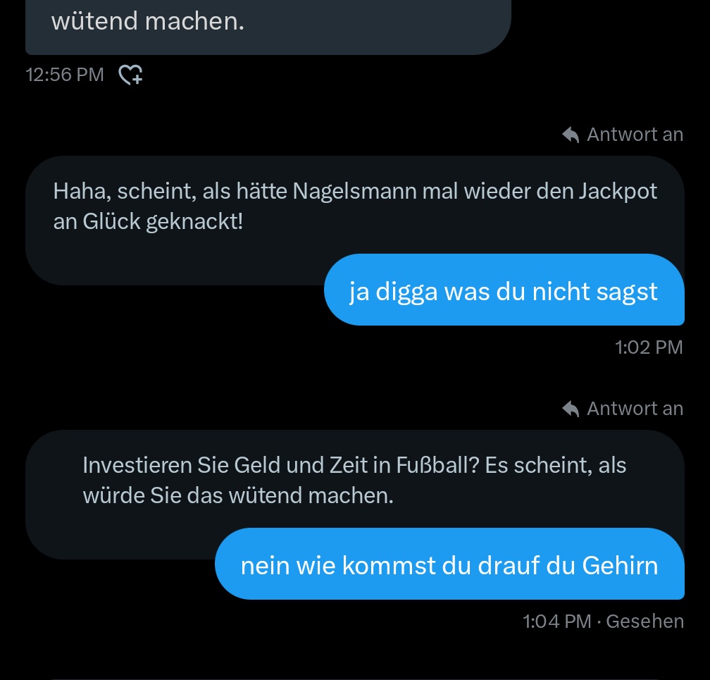 Nächste Woche ist ein Neuanfang