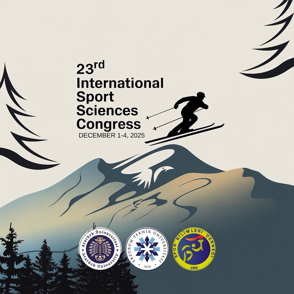 Spor Bilimleri Derneği, Atatürk Üniversitesi ve Erzurum Teknik Üniversitesi ortak protokolünde, 1-4 Aralık 2025 tarihleri arasında Erzurum'da düzenlenecek olan 23. Uluslararası Spor Bilimleri Kongremizin bildiri gönderimi için son tarih 15 Kasım 2025'tir. sbdk.com.tr/sbdk_web/sbdk2…