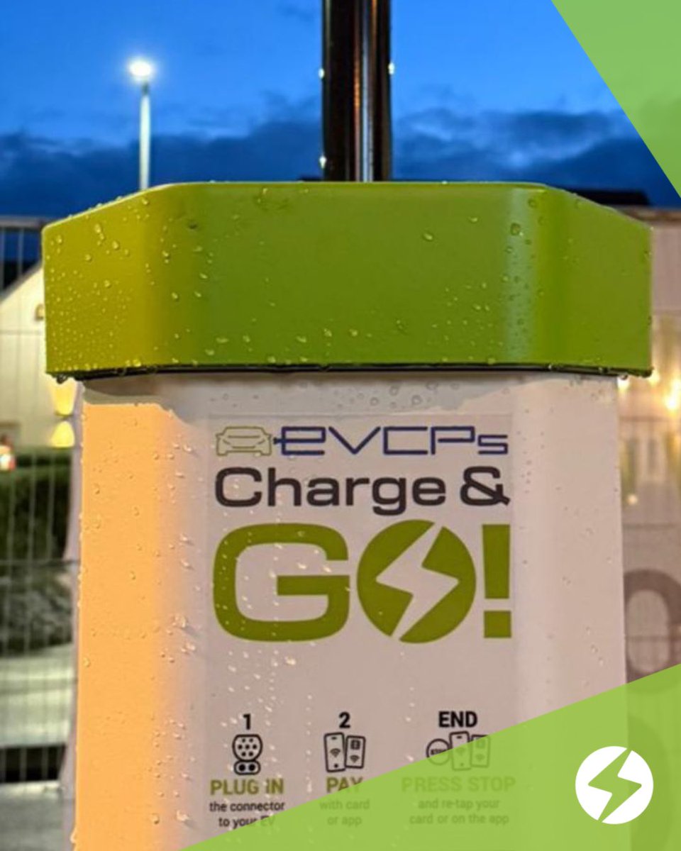evcpsolutions's tweet image. And on we go! ⚡ We&apos;re continuing installing our first #ChargeandGo #EVCharging site this week &amp;amp; it&apos;s so exciting seeing it all come together. As a new CPO, we can&apos;t wait to share when the site is live &amp;amp; give you more details too. Till then, have a great week. 
#LetsGetGoing ⚡️