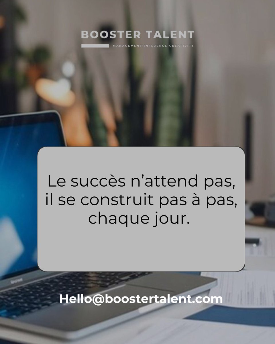 Booster Talent tweet media