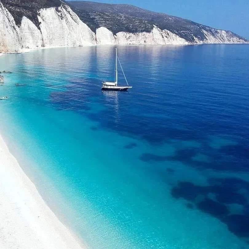 Fteri Beach, Island of Kefalonia, Ionian Sea!