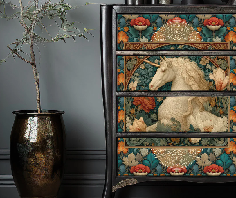 For all the furniture upcyclers out there this is my Vintage Jade And Gold Art Nouveau Unicorn Tissue Paper perfect for upcycling. #zazzlemade #upcycling #furniture #boho #bohodecor #decoupage 
zazzle.com/vintage_jade_a… via <a href="/zazzle/">Zazzle Inc.</a>