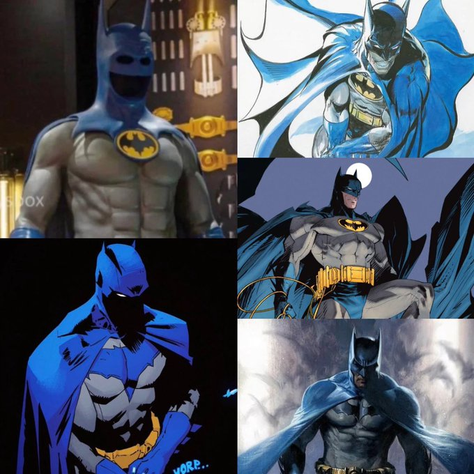 Do you think the DCU Batman should wear a blue and gray suit? 🦇