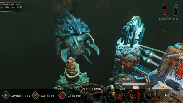 retropixelpress's tweet photo. 🗞️ DRILL RIFT, una fusión única de construcción estratégica de bases con mecánicas de tiradas de dados al estilo de Dungeons &amp; Dragons. / @steamveilgames  @pr_pirate 

⛏️Un juego para un solo jugador donde gestionarás una operación minera enana en las profundidades de la montaña. https://t.co/4oWuX44AyA
