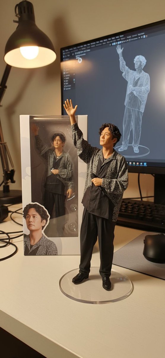 otankns_kiri's tweet image. こないだのミーティングの写真で吾郎さんの美しいフィギュア出来た。