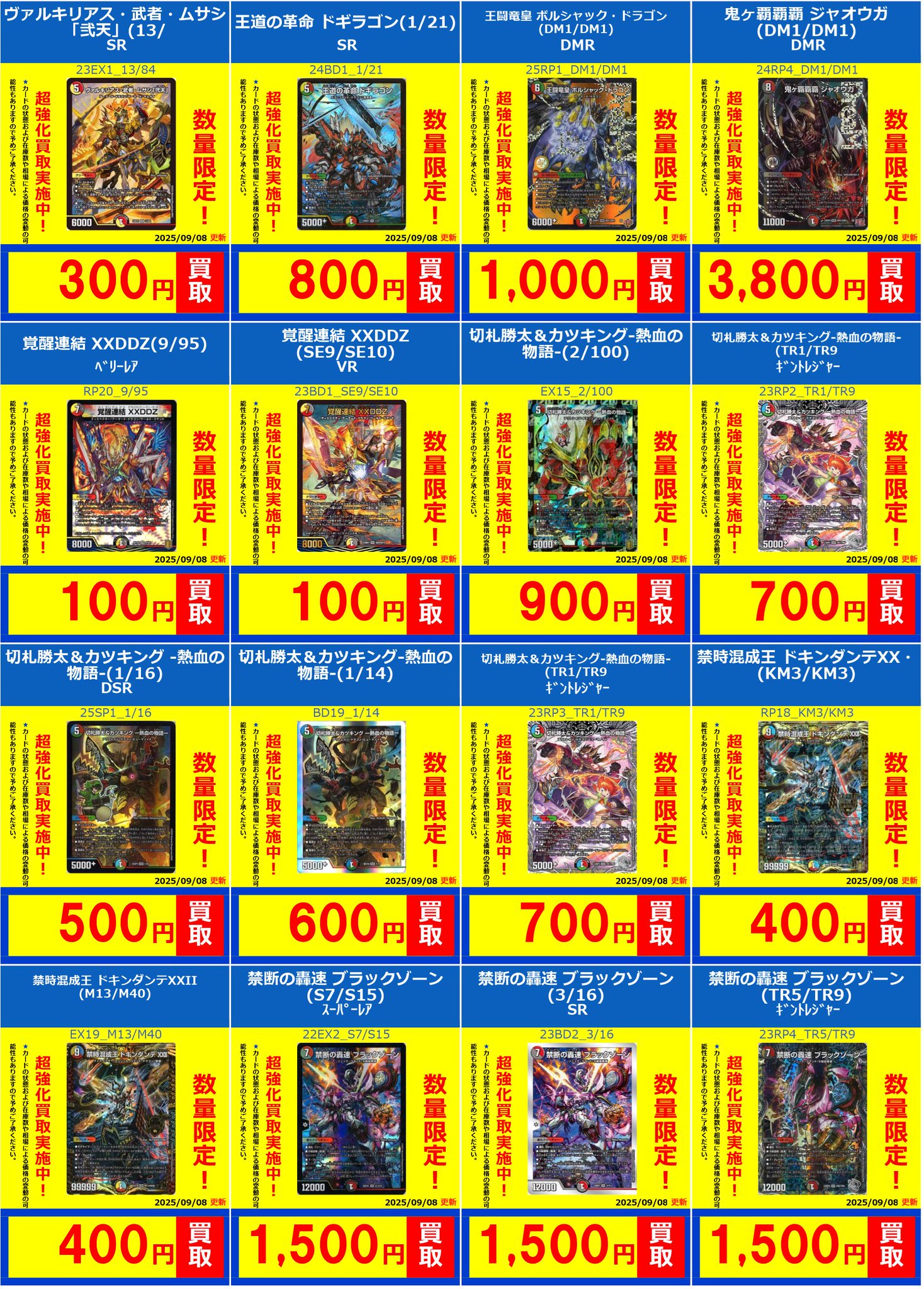「中古」デュエマ ドラゴンデッキ引退品 非公式大会優勝 最終値下げ 早い者勝ち デュエマ ドラゴンデッキ 引退品(40枚