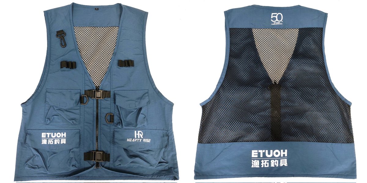 JOMIOUTDOORGEAR's tweet photo. Custom-made fishing vests. The back adopts a large area of mesh fabric, ensuring breathability and preventing stuffiness. It is equipped with multiple storage pockets, 1 carabiner, two pen slots, and two D-rings, making it convenient to hang and access fishing tackle. https://t.co/eQRpEPfSrD