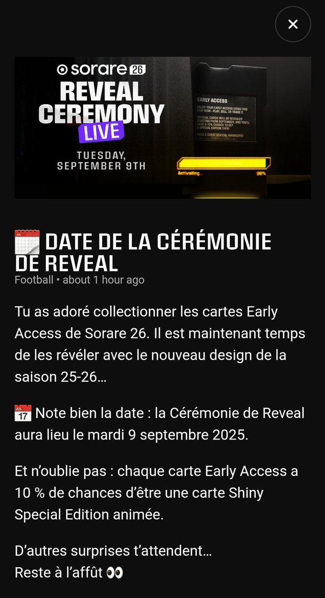 DPronobingo's tweet photo. #Sorare

Demain les amis, demain ....

À 2 doigts de poser un RTT 😏 https://t.co/a73e7zyXj4