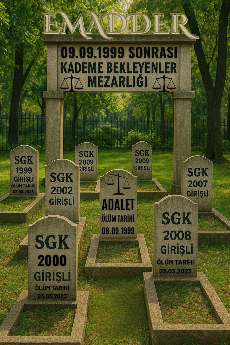 ⚖️ 8 EYLÜL 1999 – Bir Günle 20 Yıl Kaybettiren Tarih

Bugün, iş yerimizde yan yana çalıştığımız arkadaşlarımız, sadece 8 EYLÜL 1999 öncesine yetiştikleri için 2,5 senedir emekli maaşı alıyor.
Biz ise aynı şartlarda, daha fazla prim ödememize rağmen hâlâ çalışıyoruz.

Çünkü yasa