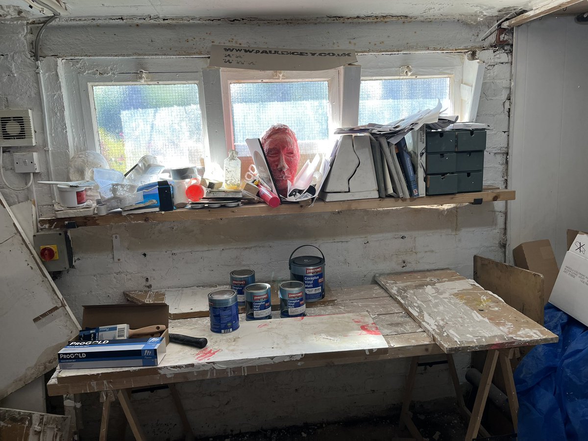 Exciting things are happening! My studio may be a bit messy now, but it’s all coming together for <a href="/LeedsOpenstudio/">Leeds Open Studios</a> in Northlight Studios in LS7 this Saturday from 10 AM to 4 PM. Come check it out! 🎨✨