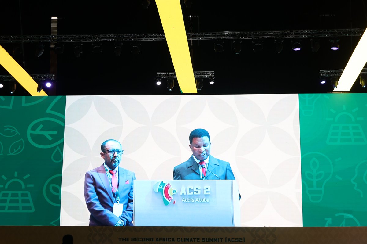 Africa Climate Summit II (ACS2) Officially Opens in Addis Ababa

Day 1 has set the tone with bold commitments and stronger calls for accountability.

H.E. Abiy Ahmed Ali (PhD), Prime Minister of Ethiopia, declared the Summit open, highlighting:
- The Green Legacy Initiative (40