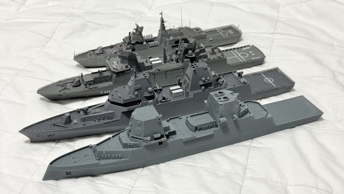 現用ドイツ艦艇って見た目がSF感強くて好きなんだよね