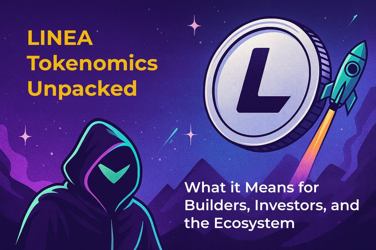 📖 <a href="/LineaBuild/">Linea.eth</a>  Tokenomics 2025 Guide

Inside the breakdown:
• Full $LINEA supply &amp; unlock schedule
• Emission mechanics and ecosystem flows
• What it means for builders, investors &amp; the market in 2025

This is a must-read → blog.alphamind.co/linea-tokenomi…
