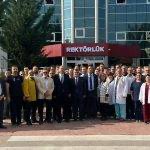 Afyon Sağlık Bilimleri Üniversitesi yeni dönem Rektörümüz Sayın Prof Dr.Adem ASLAN bugün görkemli bir karşılama töreniyle yeni görevine başladı. Yeni görevinde yeni ekibiyle birlikte işlerinde kolaylıklar ve başarılar dilerim.