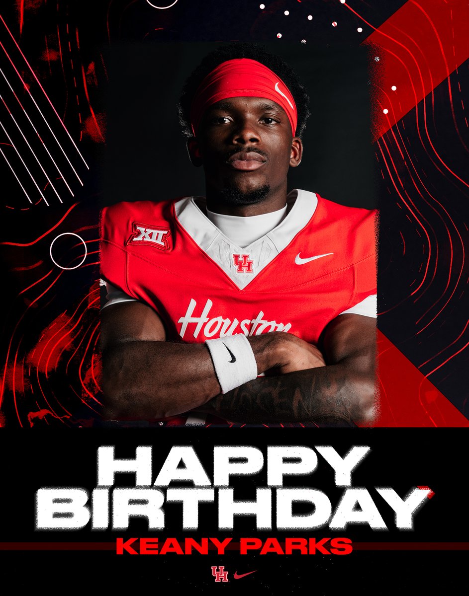 UHCougarFB's tweet image. Happy Birthday, @keanyparks4!

#GoCoogs