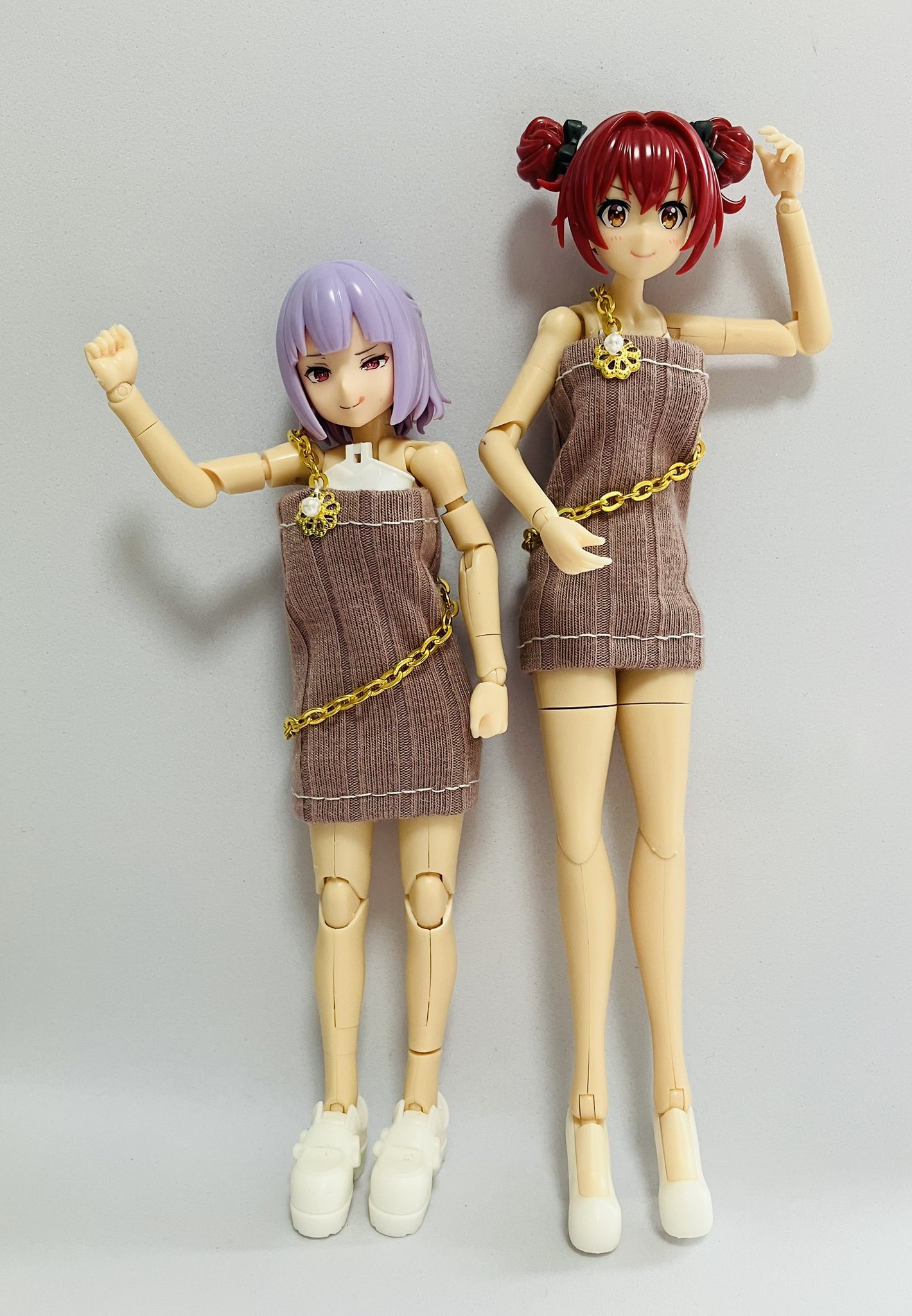 メガミデバイス　スクールガール2.1　紺　ドール服 1/12スケール ドール服 セーラー服 衣装 メガミデバイス 蝸之殻