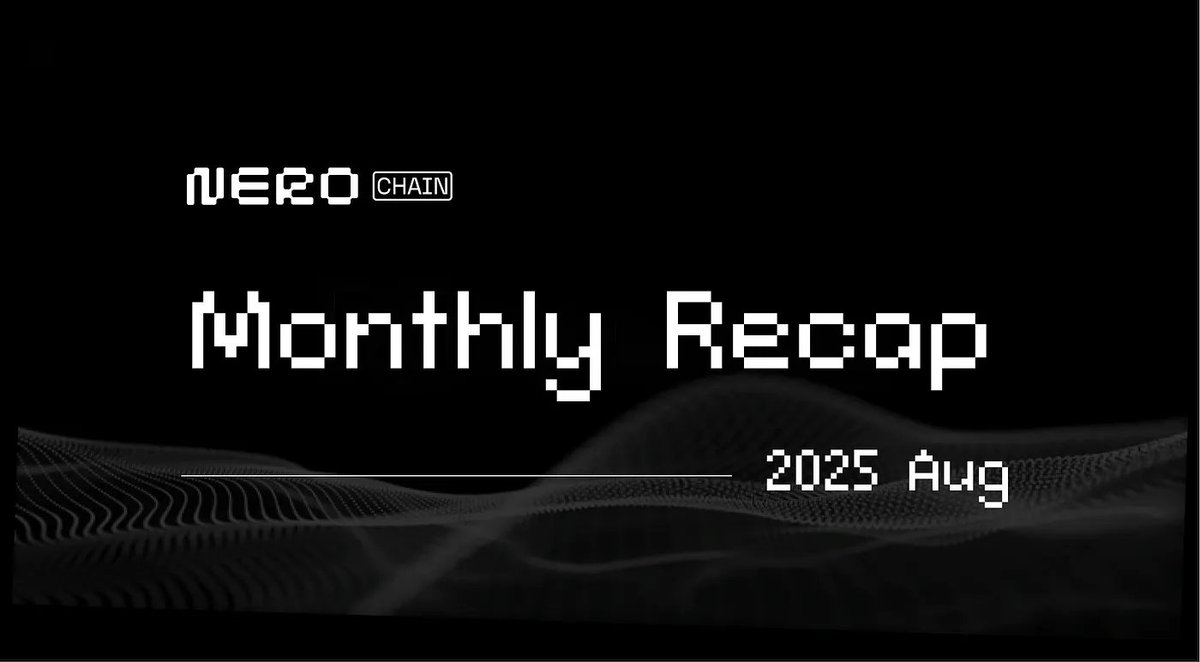 🚀 NERO Chain August Recap: Building Together, Expanding Further

August was a month of scale and energy. From Tokyo’s WebX to Osaka’s Fintech EXPO, NERO showed how Blockspace 2.0 is becoming real — on-chain and in the world around us.

With DeFi Staking going live, new gaming