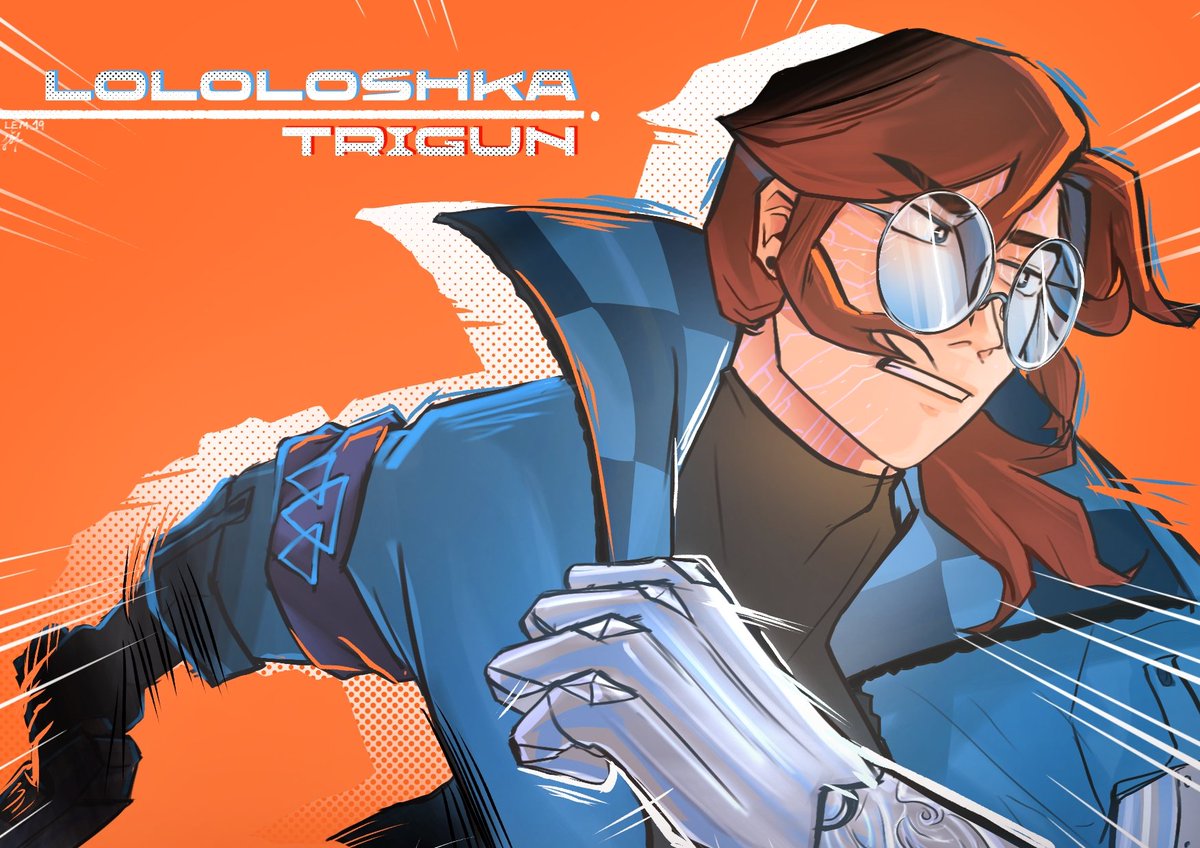#TRIGUN #лололошка 
Кроссовер Ау!! Лололошка/Триган