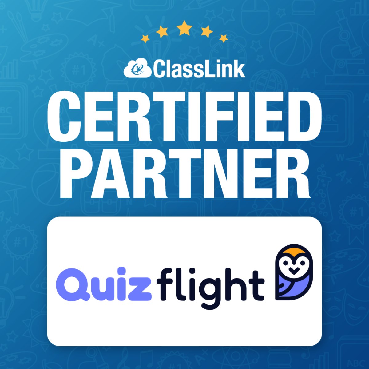 🚀📚 Another back-to-school win: QuizFlight is now a Certified Partner of <a href="/ClassLink/">ClassLink</a> ! 

Schools can seamlessly access QuizFlight through ClassLink — making interactive learning easier than ever.

And this is just the start. More partnerships to come! ✨

#BackToSchool #EdTech