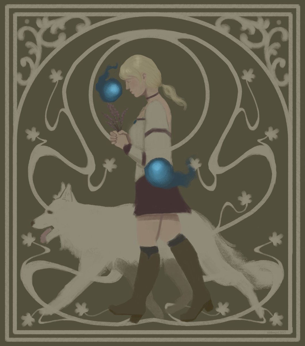 hkdkosjal's tweet image. #demento #hauntingground