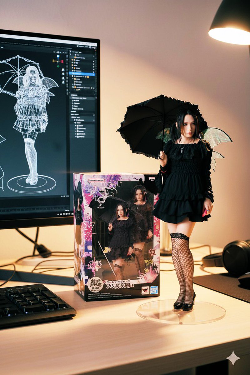 全貌解禁はしばしお待ちを。

代わりにフィギュア化したやつを。