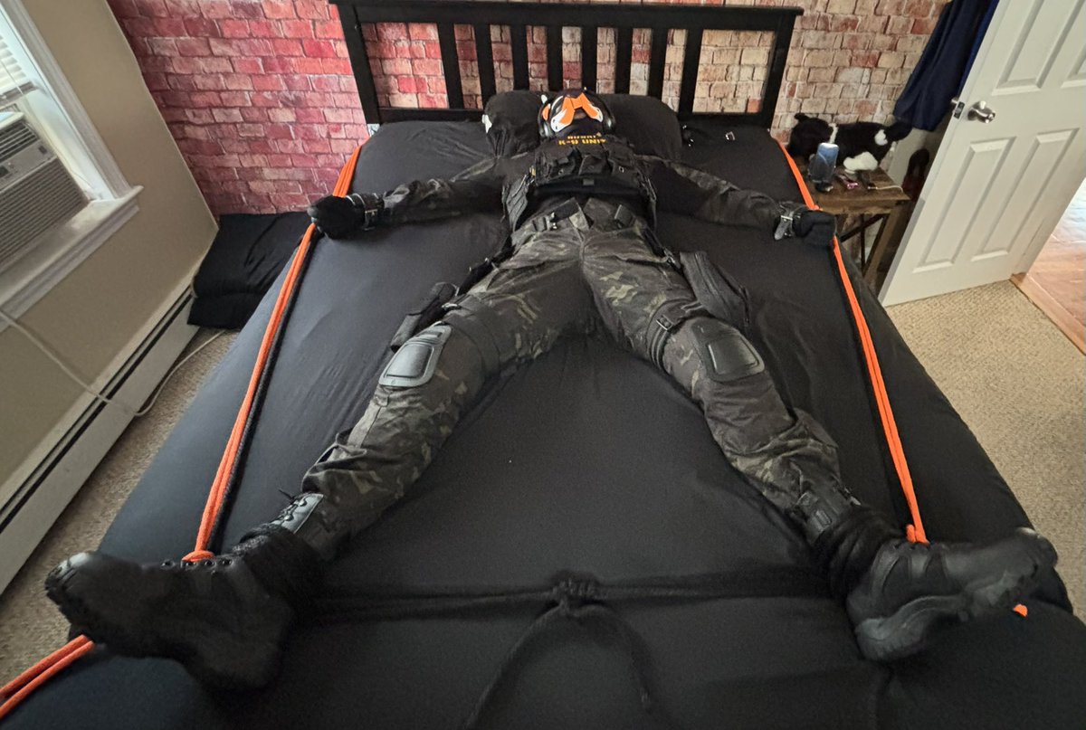 When you give <a href="/pupruski/">Pup Ruski</a>  some new rope to match his gear of course you have to test it out