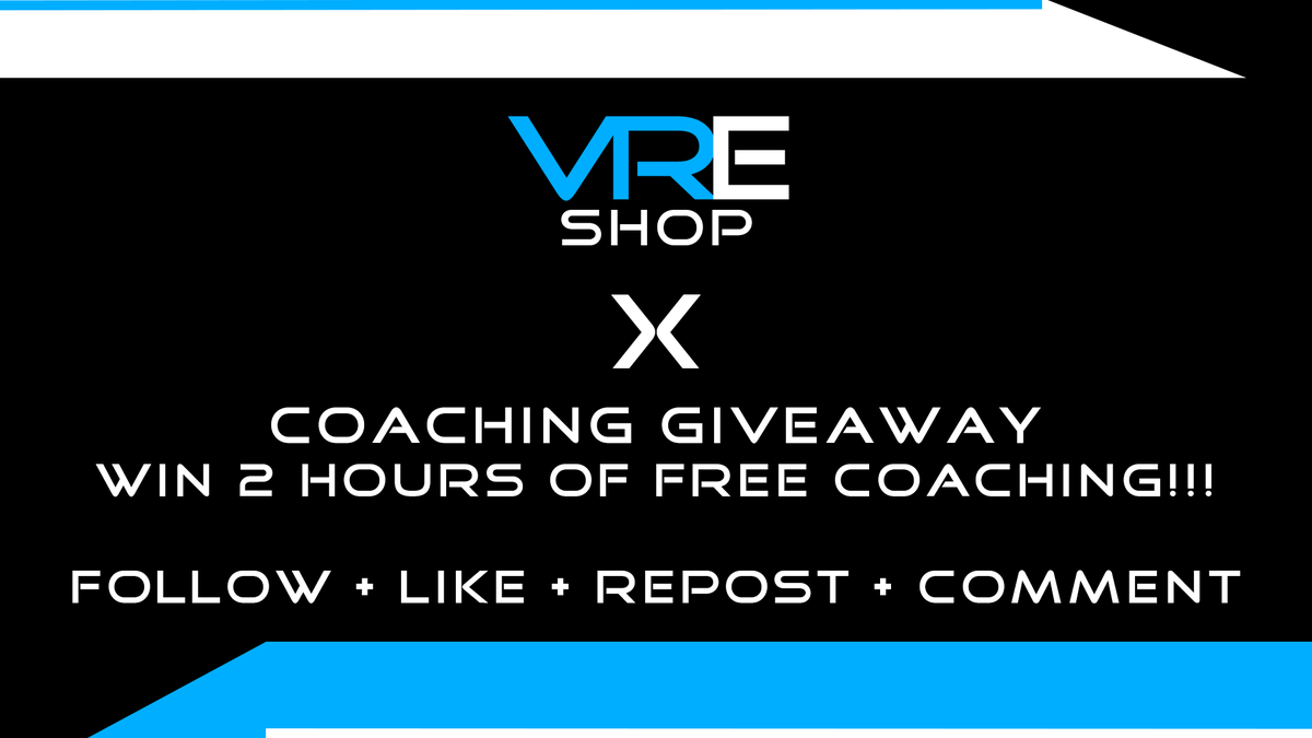It's... 𝙂𝙄𝙑𝙀𝘼𝙒𝘼𝙔 𝙏𝙄𝙈𝙀!

That's right, we're giving you the chance to win 2 hours of Coaching completely for FREE. It's simple to enter:
&gt; Like &amp; Retweet
&gt; Follow <a href="/VRE_Racing/">Virtual Racing Esports</a> 
&gt; Comment below what you'd like to improve on

Good luck!
#VREShop #F125