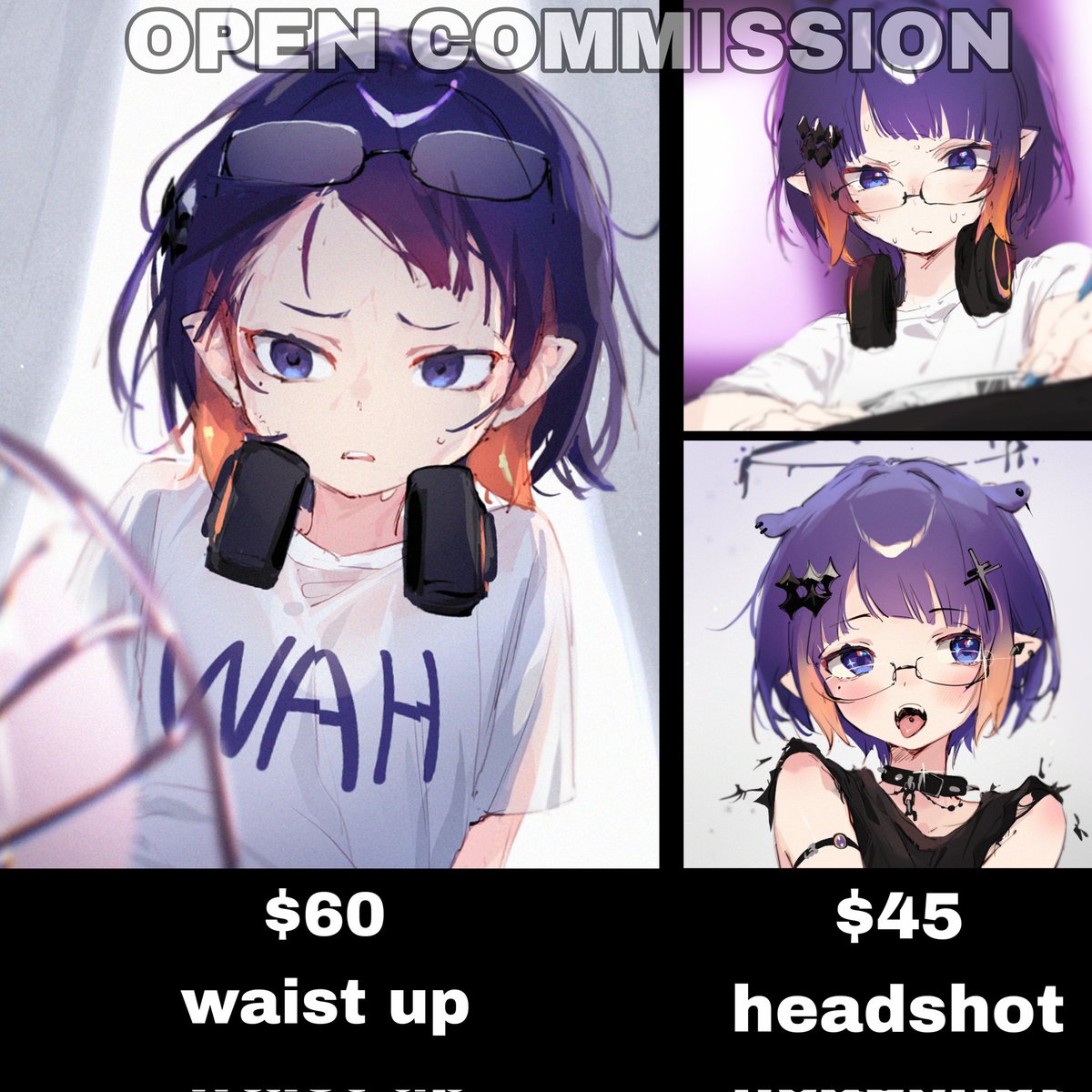 hoping to get 1 request.. I want Baskin Robbins mint choco ice-cream so badly but I'm broke 🙂

repost if you see this, okay byeee!
#commissionsopen #Commission