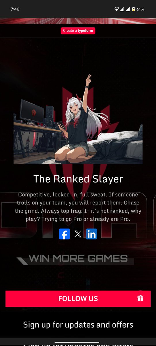 Barnedoian's tweet photo. @redmagicgaming Just trying to improve one game at a time https://t.co/p21stl7zvO