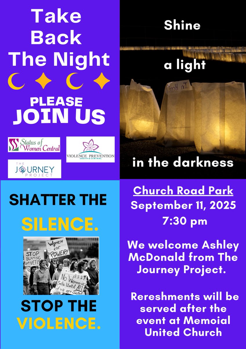Take Back The Night's  global mission is to end all forms of sexual violence, and to help survivors in their healing journey.
