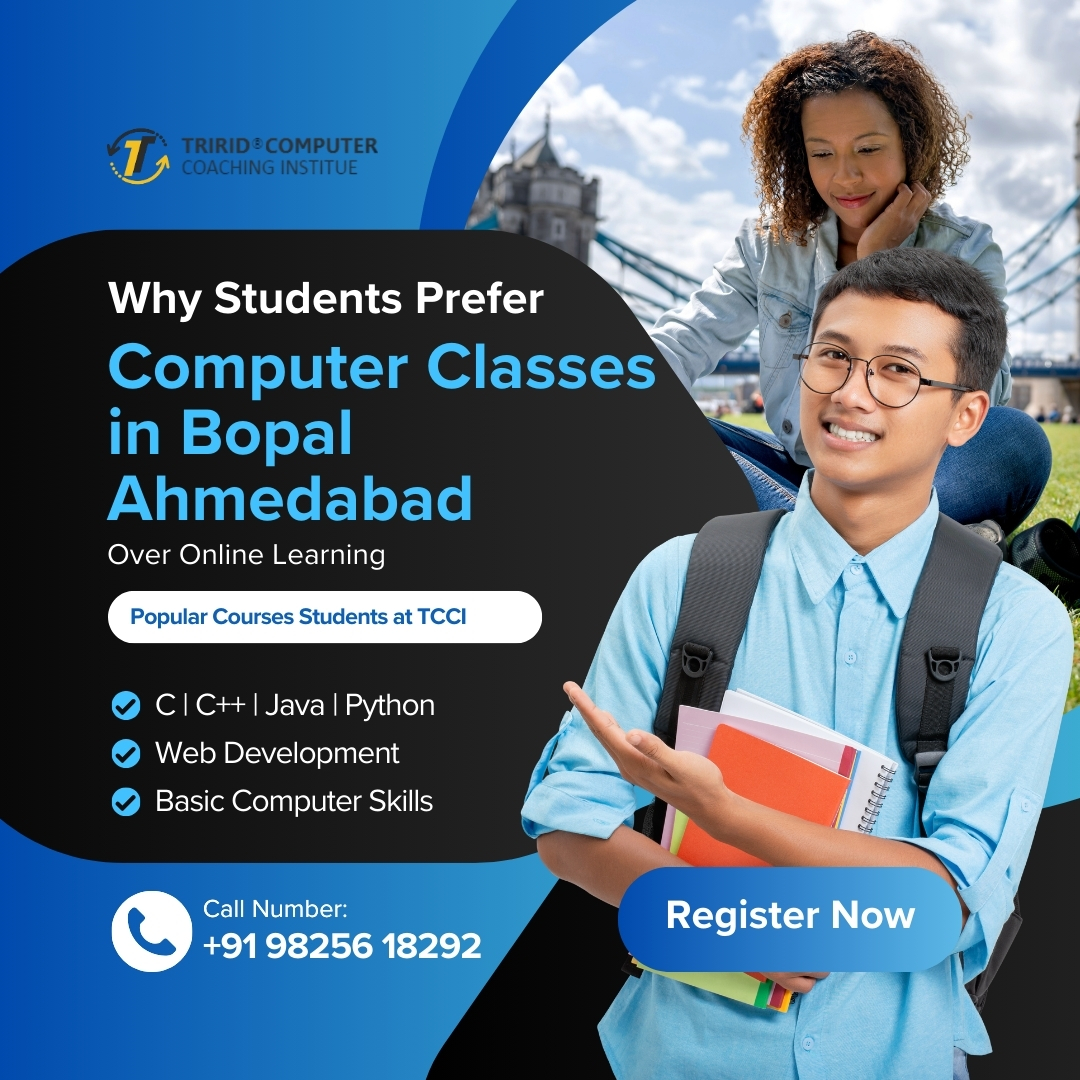 tccicomputer's tweet image. Students in Bopal Ahmedabad prefer offline computer classes over online learning. Join TCCI for certified IT training with practical guidance.
👉tccicomputercoaching.wordpress.com/2025/09/08/com…
#ComputerClassesAhmedabad #BopalAhmedabad #TCCIInstitute #LearnComputers #ITTrainingAhmedabad #ITCourses