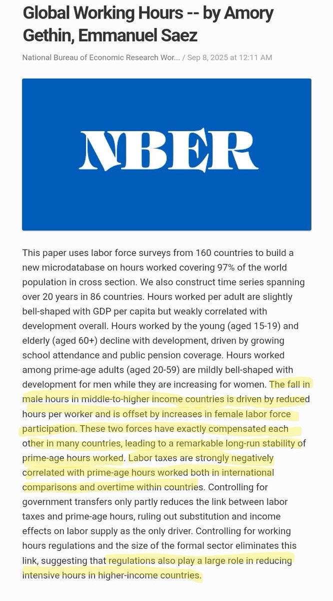 New <a href="/nberpubs/">NBER</a>: "Global Working Hours" nber.org/papers/w34217